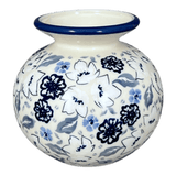 Vase, Bubble, 4.75" in "Blue Polish Garden" by Manufaktura | W002S-JZ46