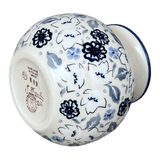 Vase, Bubble, 4.75" in "Blue Polish Garden" by Manufaktura | W002S-JZ46