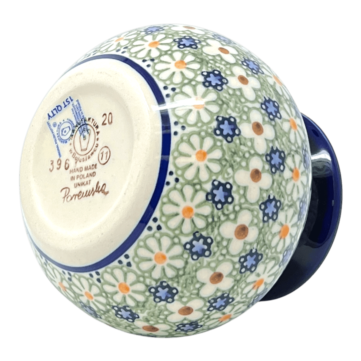 Vase, Bubble, 4.75" in "Spring Morning" by Manufaktura | W002S-LZ