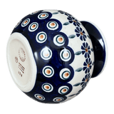 Vase, Bubble, 4.75" in "Floral Peacock" by Manufaktura | W002T-54KK