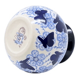 Vase, Bubble, 4.75" in "Blue Butterfly" by Manufaktura | W002U-AS58