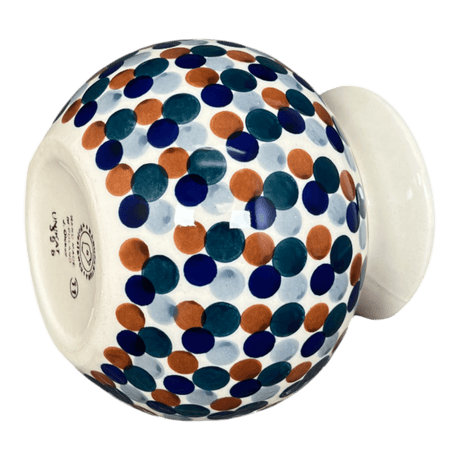 Vase, Bubble, 4.75" in "Fall Confetti" by Manufaktura | W002U-BM01