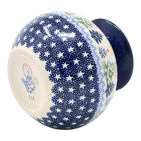 Vase, Bubble, 4.75" in "Festive Forest" by Manufaktura | W002U-INS6