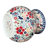 Vase, Bubble, 6" in "Full Bloom" by Manufaktura | W003S-EO34