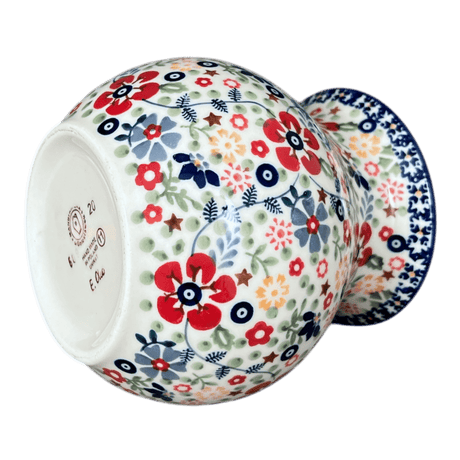 Vase, Bubble, 6" in "Full Bloom" by Manufaktura | W003S-EO34