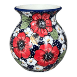 Vase, Bubble, 6" in "Poppies & Posies" by Manufaktura | W003S-IM02