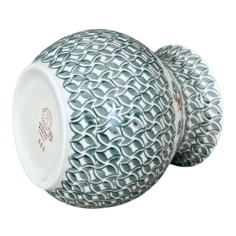 Vase, Bubble, 6" in "Indian Summer" by Manufaktura | W003T-AS22