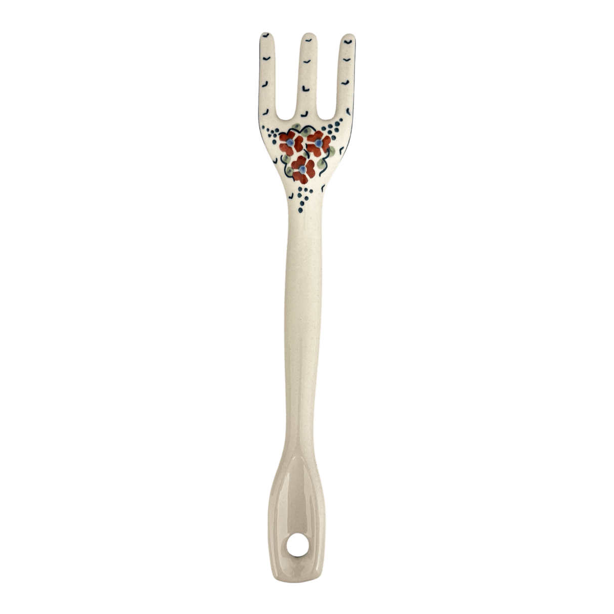 Fork, Serving Fork, 12" in "Autumn Harvest" by Manufaktura | W011S-LB