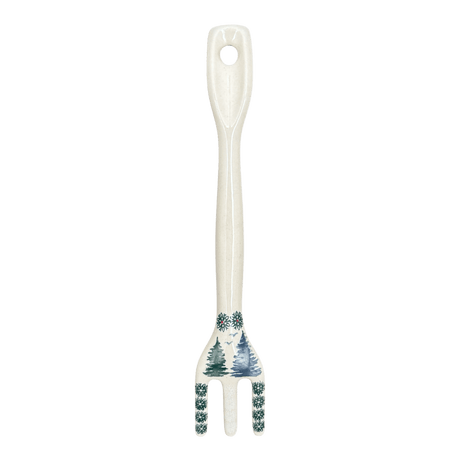 Fork, Serving Fork, 12" in "Pine Forest" by Manufaktura | W011S-PS29