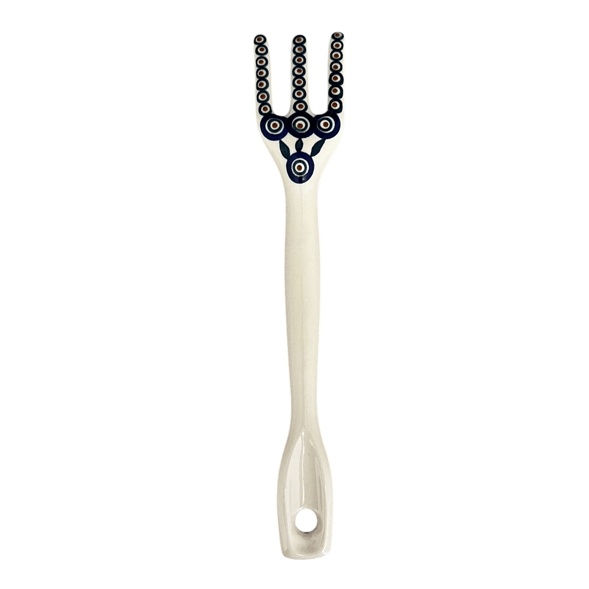 Fork, Serving Fork, 12" in "Peacock" by Manufaktura | W011T-54