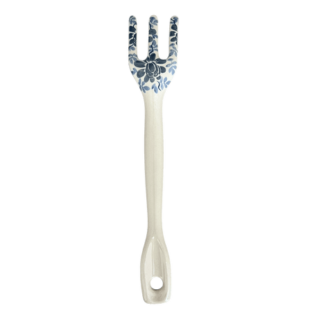 Fork, Serving Fork, 12" in "English Blue" by Manufaktura | W011U-AS53
