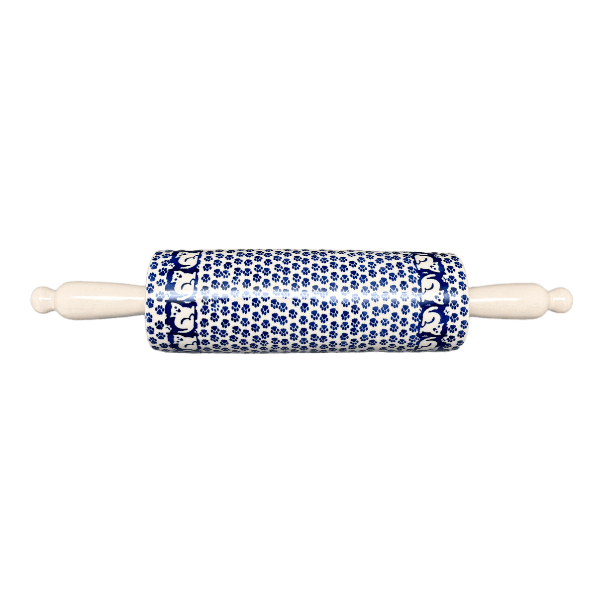 Rolling Pin, 14.25" in "Kitty Cat Path" by Manufaktura | W012T-KOT6