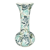 Vase, Tulip Lipped, 12.5" in "Scattered Ferns" by Manufaktura | W014S-GZ39