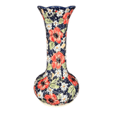 Vase, Tulip Lipped, 12.5" in "Poppies & Posies" by Manufaktura | W014S-IM02