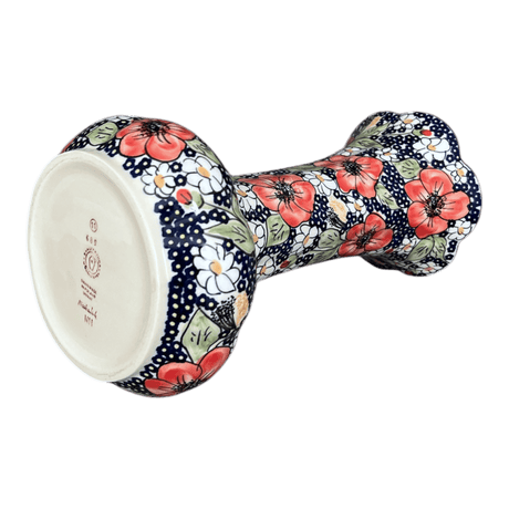 Vase, Tulip Lipped, 12.5" in "Poppies & Posies" by Manufaktura | W014S-IM02