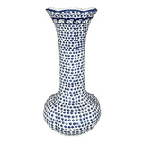 Vase, Tulip Lipped, 12.5" in "Kitty Cat Path" by Manufaktura | W014T-KOT6