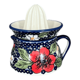 Juicer, Juicer w/ Jug, 4.5" in "Poppies & Posies" by Manufaktura | W017S-IM02