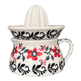 Juicer, Juicer w/ Jug, 4.5" in "Scarlet Garden" by Manufaktura | W017T-KK01