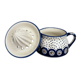 Juicer, Juicer w/ Jug, 4.5" in "Peacock Dot" by Manufaktura | W017U-54K