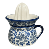 Juicer, Juicer w/ Jug, 4.5" in "English Blue" by Manufaktura | W017U-AS53