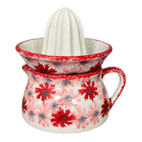 Juicer, Juicer w/ Jug, 4.5" in "Scarlet Daisy" by Manufaktura | W017U-AS73