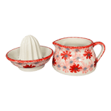 Juicer, Juicer w/ Jug, 4.5" in "Scarlet Daisy" by Manufaktura | W017U-AS73
