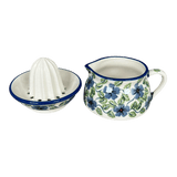Juicer, Juicer w/ Jug, 4.5" in "Periwinkle Vine" by Manufaktura | W017U-TAB1