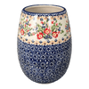 Polish Pottery 8" Vase (Poppy Persuasion) | W020S-P265 at PolishPotteryOutlet.com