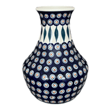 Vase, 10" in "Peacock" by Manufaktura | W025T-54