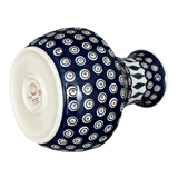 Vase, 10" in "Peacock" by Manufaktura | W025T-54