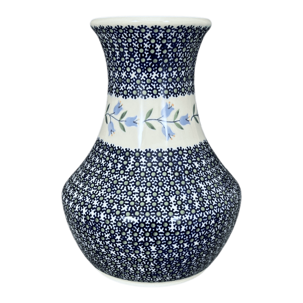 Vase, 10" in "Lily of the Valley" by Manufaktura | W025T-ASD