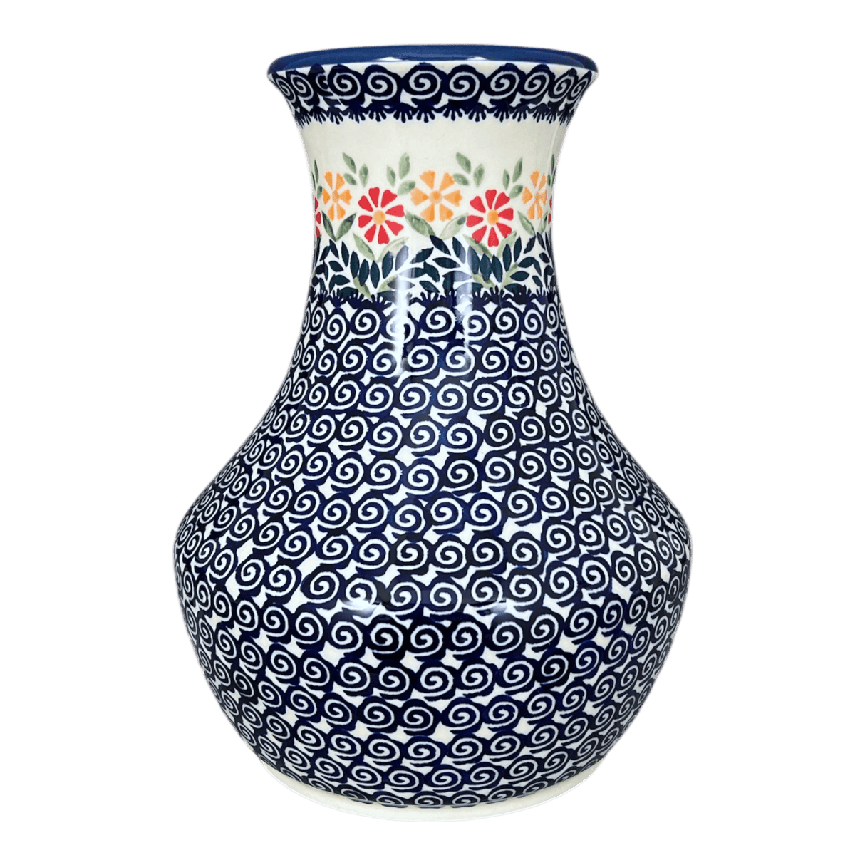 Vase, 10" in "Flower Power" by Manufaktura | W025T-JS14