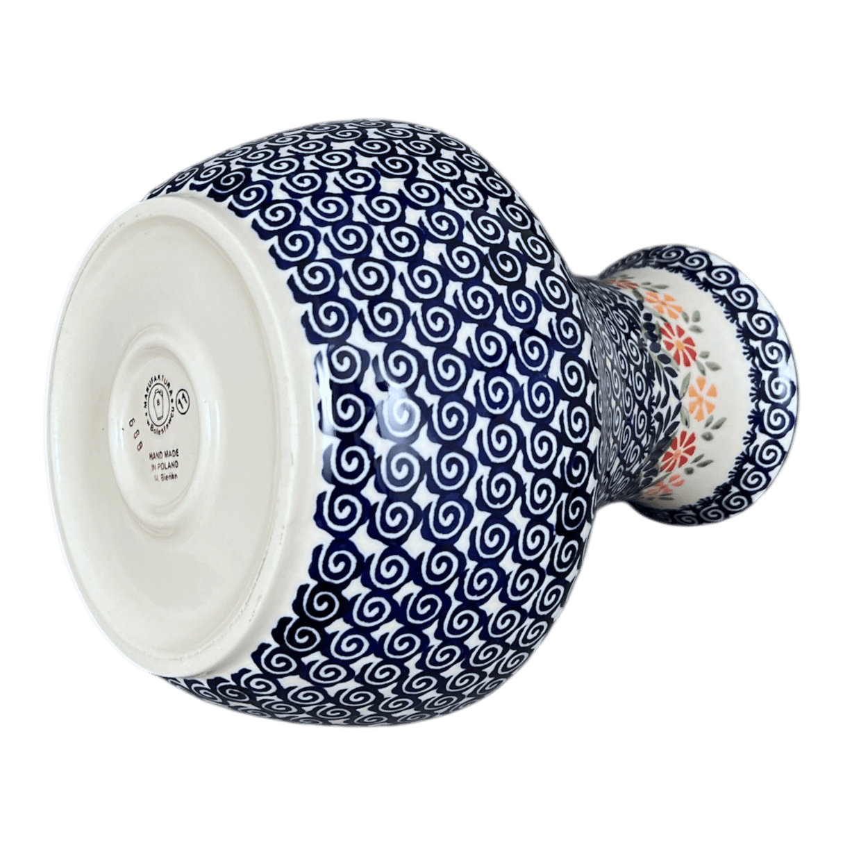 Vase, 10" in "Flower Power" by Manufaktura | W025T-JS14