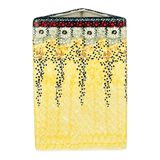 Vase, Triangular, 8" x 4.75" in "Sunshine Grotto" by Manufaktura | W027S-WK52
