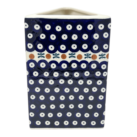 Vase, Triangular, 8" x 4.75" in "Mosquito" by Manufaktura | W027T-70