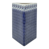 Vase, Triangular, 8" x 4.75" in "Smooth Sailing" by Manufaktura | W027T-DPMA