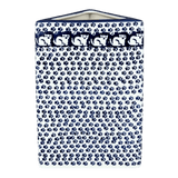 Vase, Triangular, 8" x 4.75" in "Kitty Cat Path" by Manufaktura | W027T-KOT6