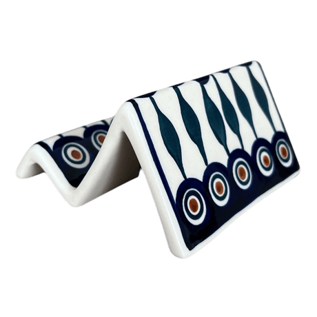 Stand, Card/Phone, 4" x 2" in "Peacock" by Manufaktura | W049T-54