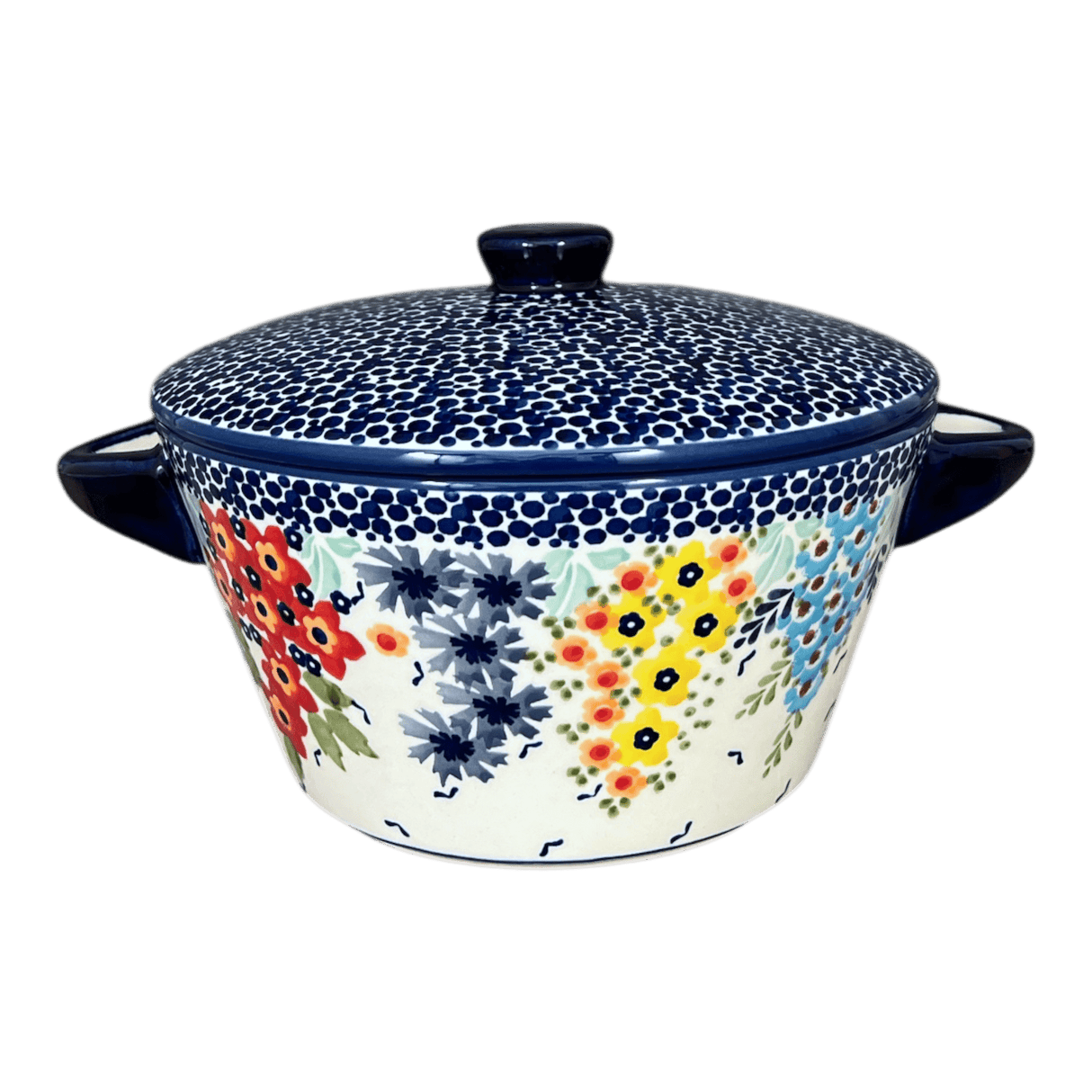 Soup Tureen, 1.25 Quart in "Brilliant Garden" by Manufaktura | W052S-DPLW