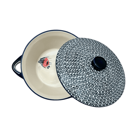 Soup Tureen, 1.25 Quart in "Poppy Paradise" by Manufaktura | W052S-PD01
