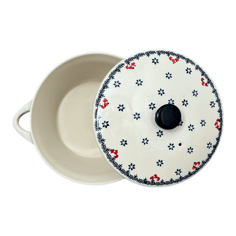 Soup Tureen, 1.25 Quart in "Red Bird" by Manufaktura | W052T-GILE