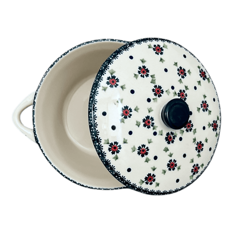 Soup Tureen, 1.25 Quart in "Lady Bugs" by Manufaktura | W052T-IF45