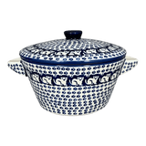 Soup Tureen, 1.25 Quart in "Kitty Cat Path" by Manufaktura | W052T-KOT6
