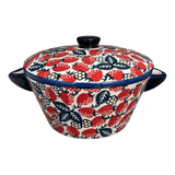 Soup Tureen, 1.25 Quart in "Strawberry Fields" by Manufaktura | W052U-AS59