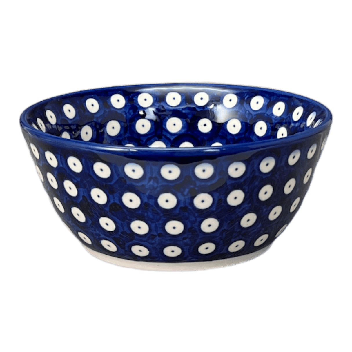 Bowl, Round, 6", WR (WR12B) in "Dot to Dot" by W.R. Ceramika | WR12B-SM2