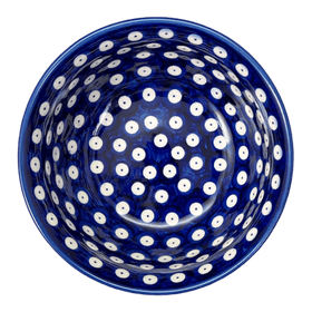 Polish Pottery WR 5.75" W.R. Bowl (Dot to Dot) | WR12B-SM2 Additional Image at PolishPotteryOutlet.com