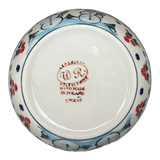 Bowl, Round, 7", WR (WR12C) in "Frosty & Friend" by W.R. Ceramika | WR12C-WR11