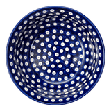 Bowl, Round, 7.75", WR (WR12D) in "Dot to Dot" by W.R. Ceramika | WR12D-SM2