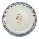 Bowl, Round, 7.75", WR (WR12D) in "Frosty & Friend" by W.R. Ceramika | WR12D-WR11