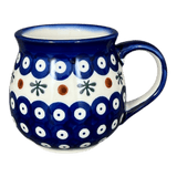 Mug, Belly Mug, 10 oz. Medium, WR (WR14T) in "Mosquito" by W.R. Ceramika | WR14T-SM3